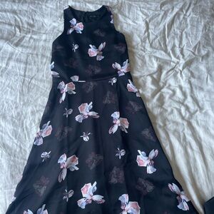 Banana Republic Floral Sleeveless Dress